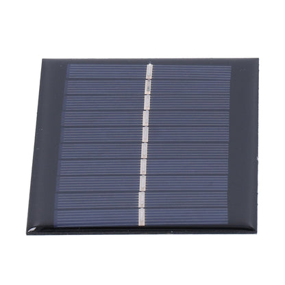 1W 5V Solar Panel Polycrystalline Silicon Solar Epoxy Sheet for Ships Airplanes Outdoor Solar Light V1294-YM0523-3114210096711