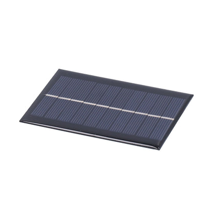 1W 5V Solar Panel Polycrystalline Silicon Solar Epoxy Sheet for Ships Airplanes Outdoor Solar Light V1294-YM0523-3114210096711