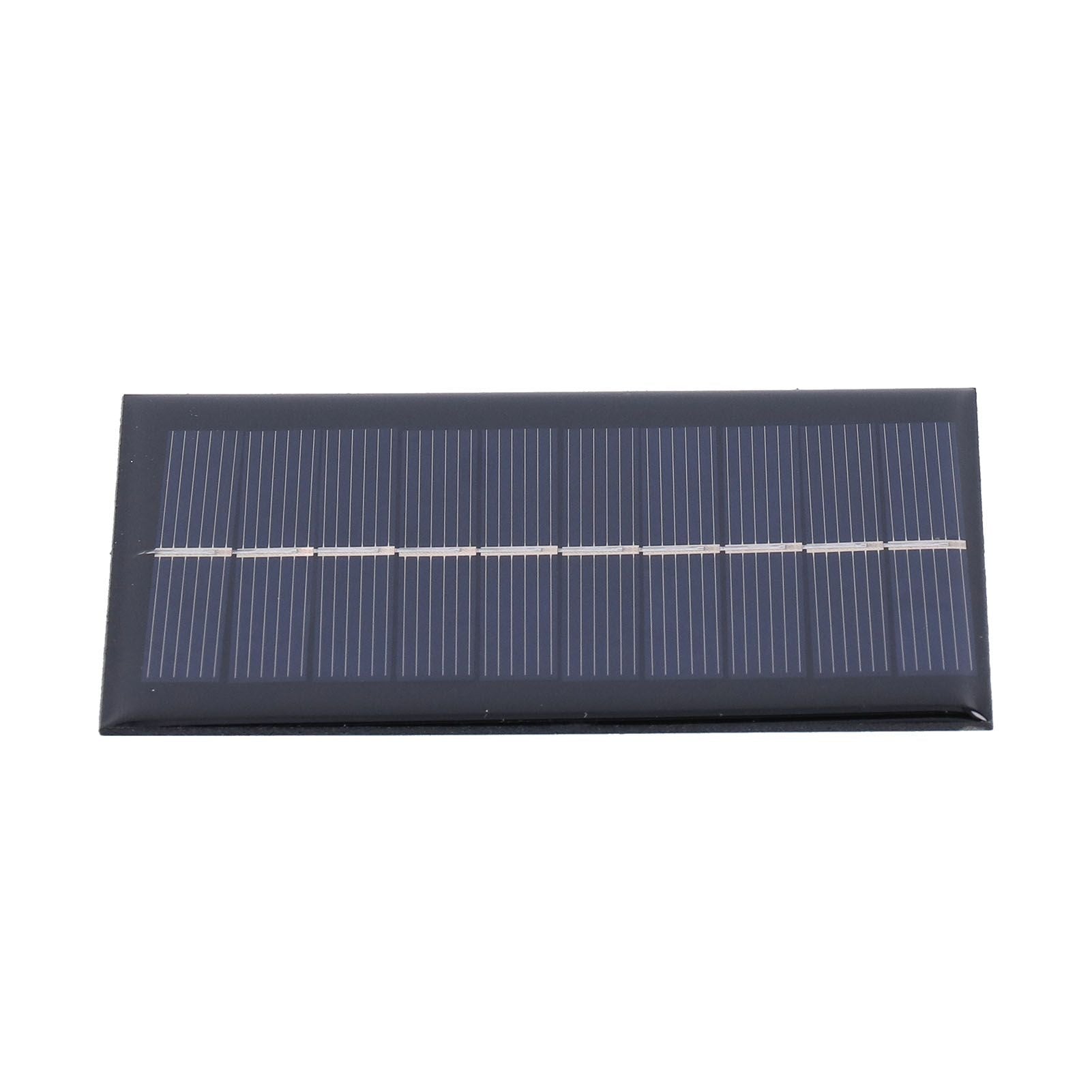 1W 5V Solar Panel Polycrystalline Silicon Solar Epoxy Sheet for Ships Airplanes Outdoor Solar Light V1294-YM0523-3114210096711