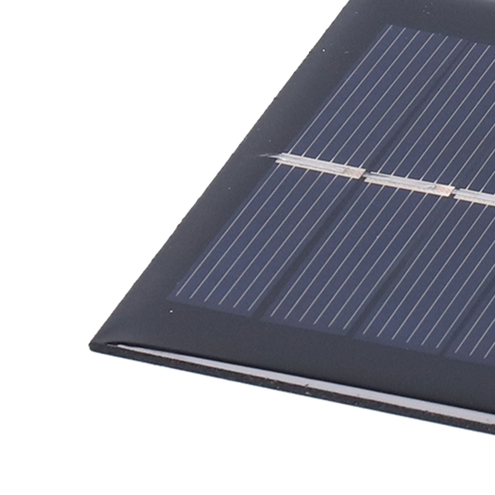1W 5V Solar Panel Polycrystalline Silicon Solar Epoxy Sheet for Ships Airplanes Outdoor Solar Light V1294-YM0523-3114210096711