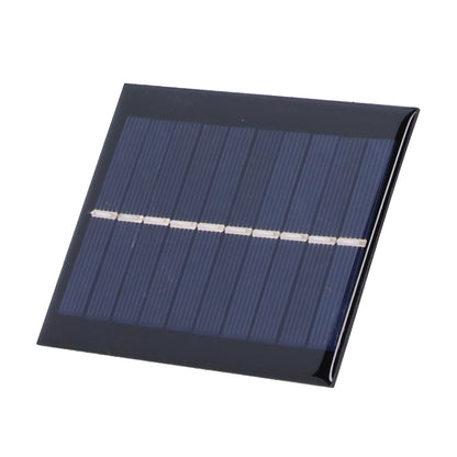 1W 5V Solar Panel Polycrystalline Silicon Solar Epoxy Sheet for Ships Airplanes Outdoor Solar Light V1294-YM0523-3114210096711