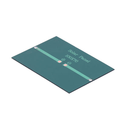 1W 5V Solar Panel Polycrystalline Silicon Solar Epoxy Sheet for Ships Airplanes Outdoor Solar Light V1294-YM0523-3114210096711