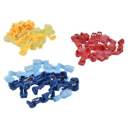 Disconnect Connector Kit T Shape Electrical Insulated Terminals for Home Decoration Circuit Repair V1294-YM0523-3114210104211