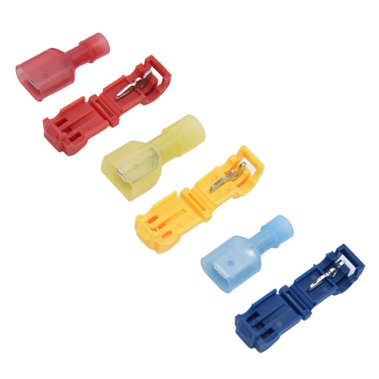 Disconnect Connector Kit T Shape Electrical Insulated Terminals for Home Decoration Circuit Repair V1294-YM0523-3114210104211