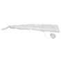 Portable Mobile Air Conditioner Window Seal Accessories Window Sealing Cloth Soft Sealing Baffle4 m / 13.1ft V1294-YM0523-3114210109611