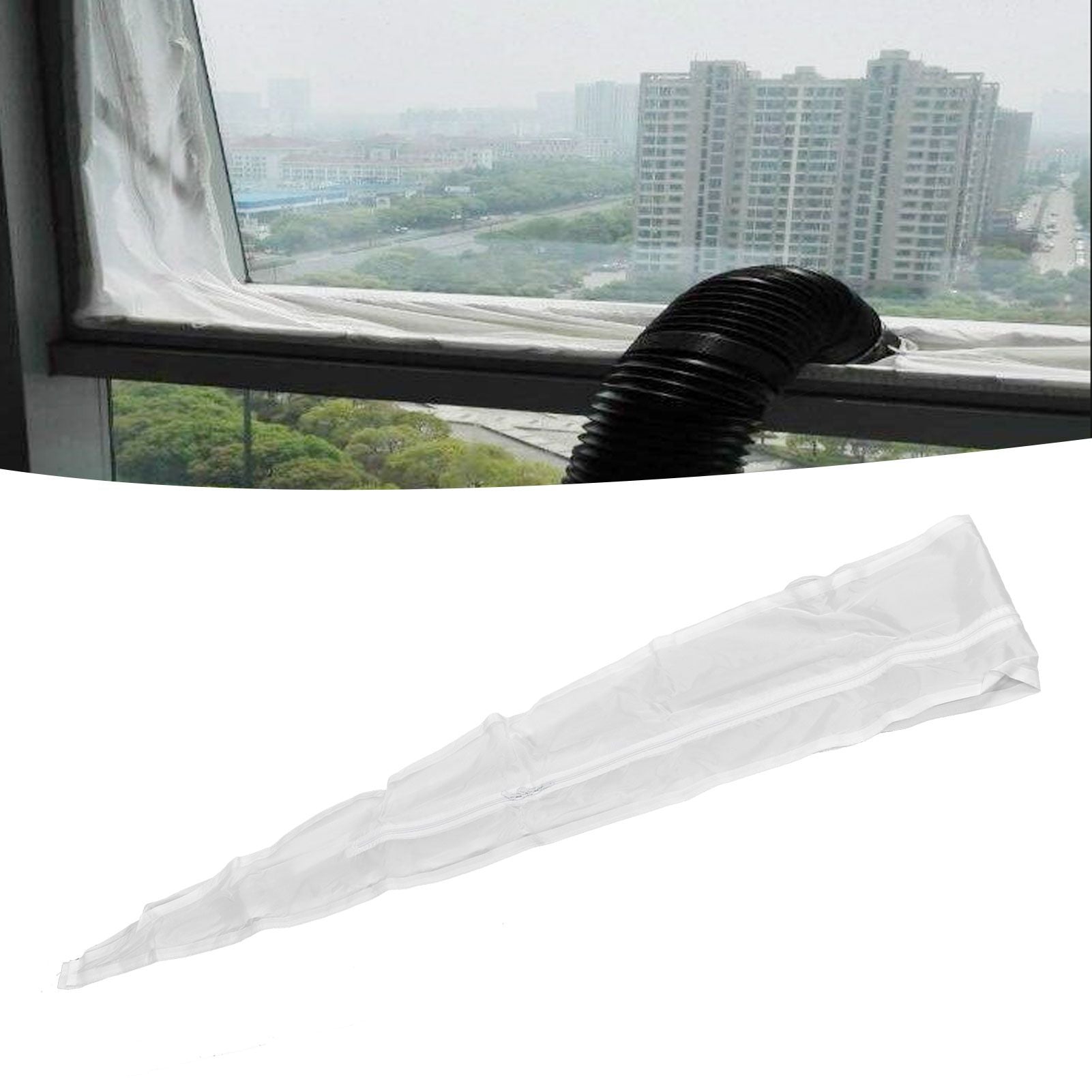 Portable Mobile Air Conditioner Window Seal Accessories Window Sealing Cloth Soft Sealing Baffle4 m / 13.1ft V1294-YM0523-3114210109611