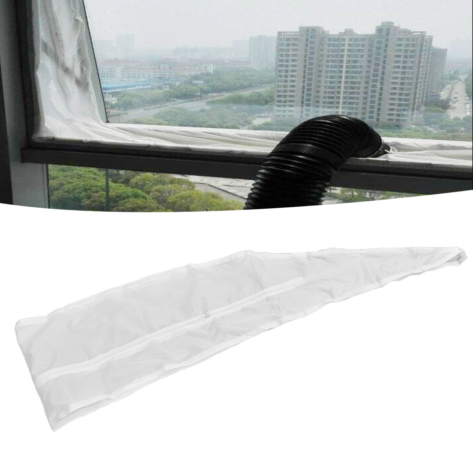 Portable Mobile Air Conditioner Window Seal Accessories Window Sealing Cloth Soft Sealing Baffle3 m / 9.8ft V1294-YM0523-3114210109612