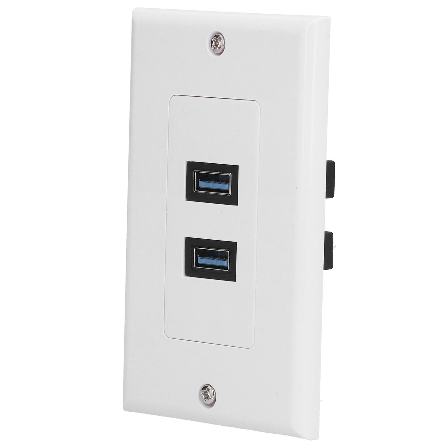 USB 3.0 Wall Plate Data Transmission 2 Port USB 3.0 Component Composite Wall Panel for Charging V1294-YM0523-3114210116411