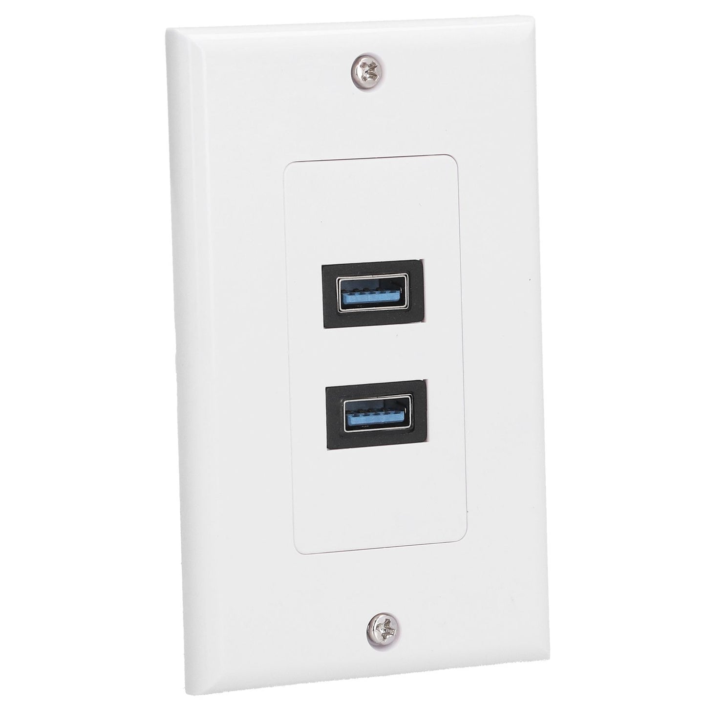 USB 3.0 Wall Plate Data Transmission 2 Port USB 3.0 Component Composite Wall Panel for Charging V1294-YM0523-3114210116411