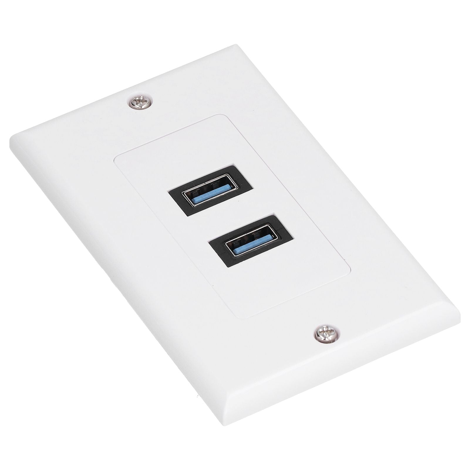 USB 3.0 Wall Plate Data Transmission 2 Port USB 3.0 Component Composite Wall Panel for Charging V1294-YM0523-3114210116411