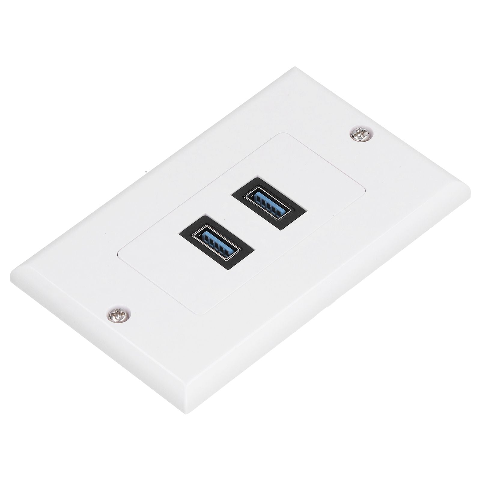 USB 3.0 Wall Plate Data Transmission 2 Port USB 3.0 Component Composite Wall Panel for Charging V1294-YM0523-3114210116411