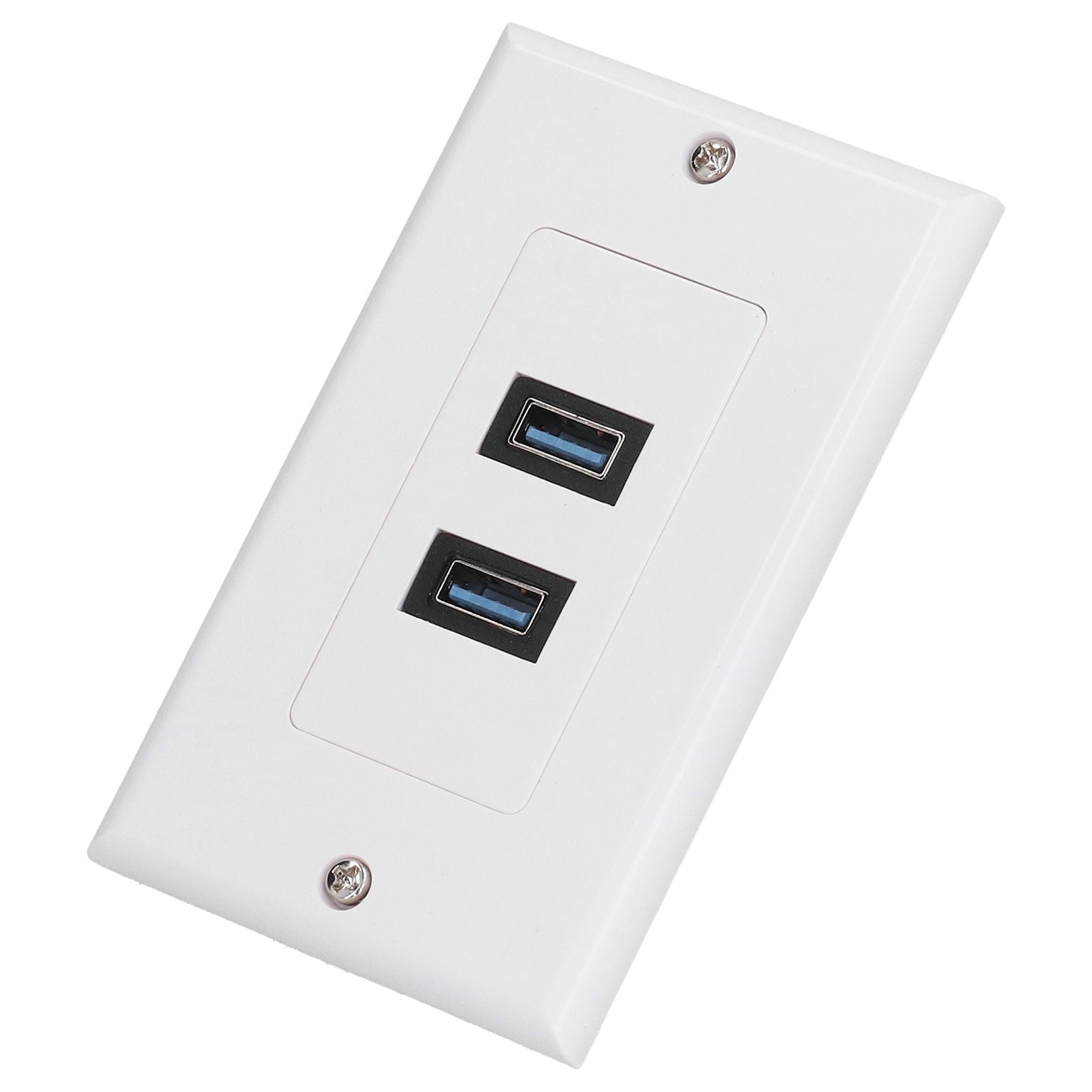 USB 3.0 Wall Plate Data Transmission 2 Port USB 3.0 Component Composite Wall Panel for Charging V1294-YM0523-3114210116411