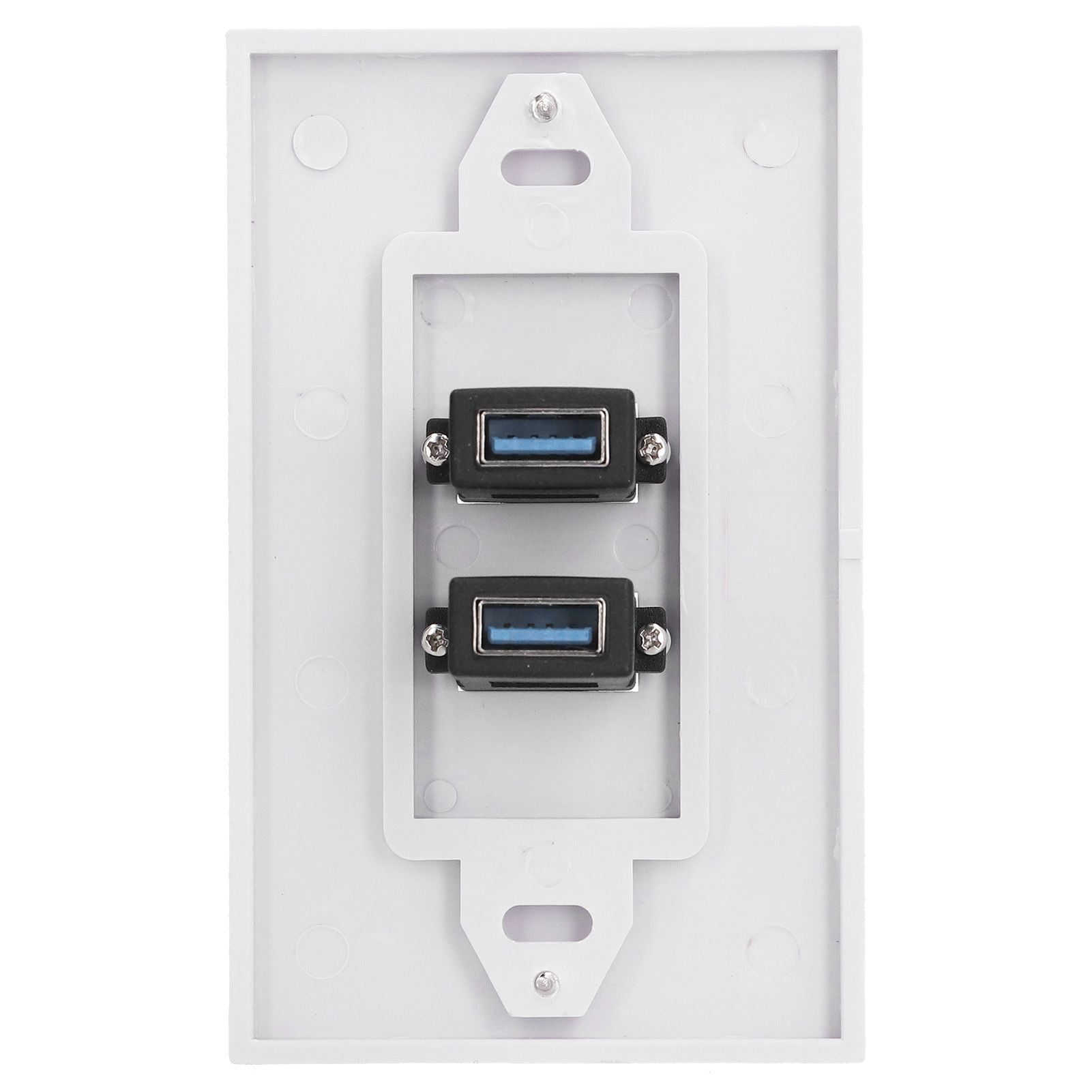 USB 3.0 Wall Plate Data Transmission 2 Port USB 3.0 Component Composite Wall Panel for Charging V1294-YM0523-3114210116411