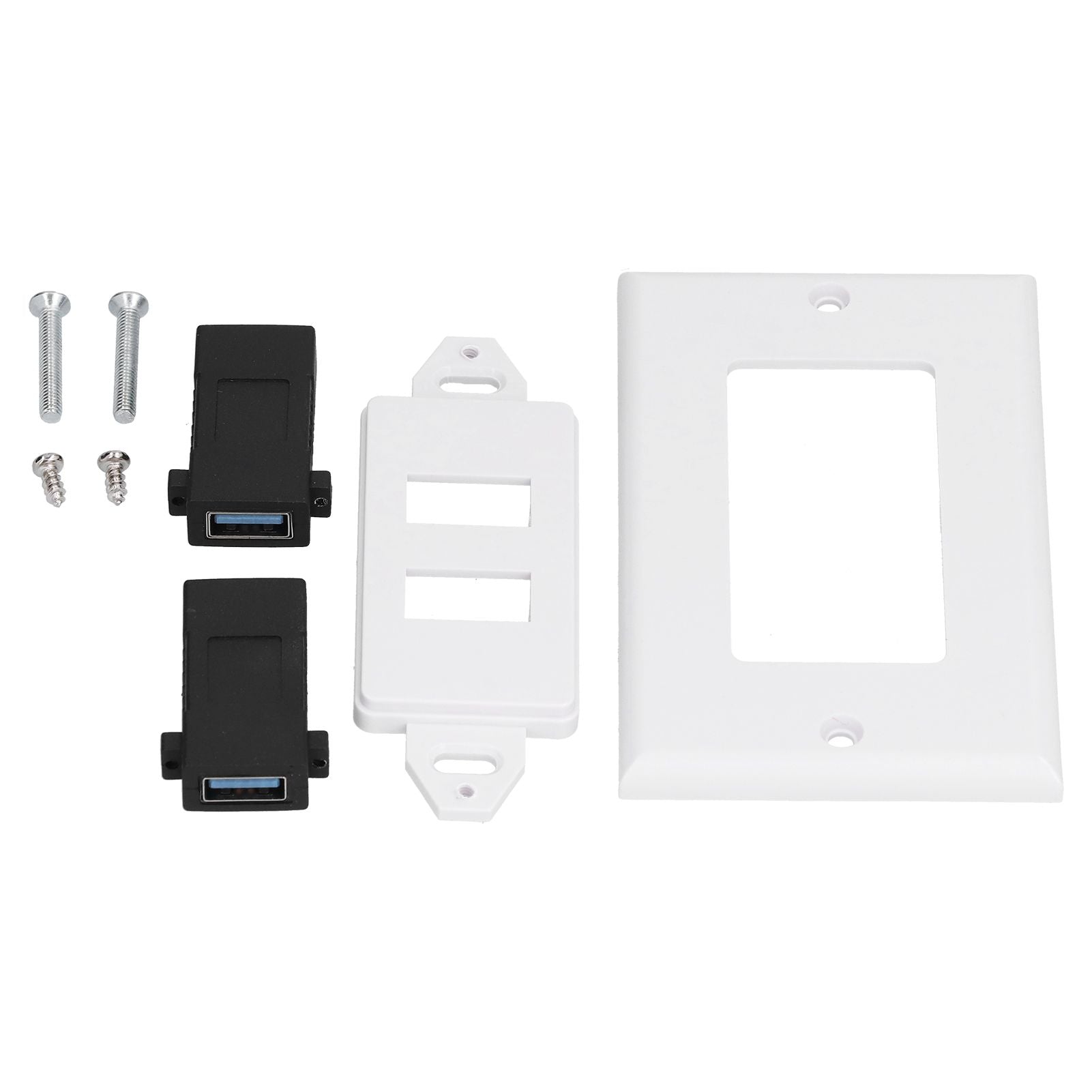 USB 3.0 Wall Plate Data Transmission 2 Port USB 3.0 Component Composite Wall Panel for Charging V1294-YM0523-3114210116411