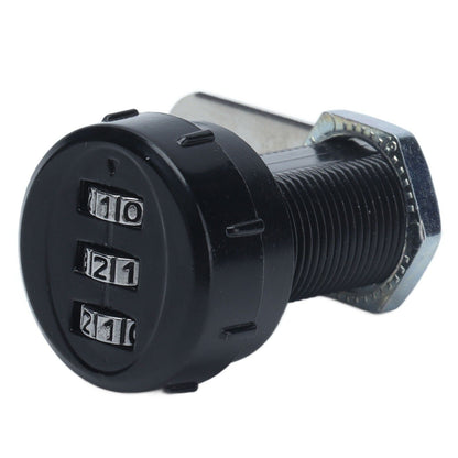 Mechanical Password Cam Lock 3 Digit Combination Camlock for Wardrobe Safe Deposit Box Mailbox V1294-YM0523-3114210123311