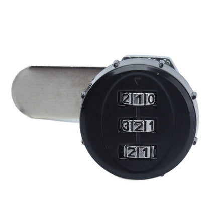Mechanical Password Cam Lock 3 Digit Combination Camlock for Wardrobe Safe Deposit Box Mailbox V1294-YM0523-3114210123311