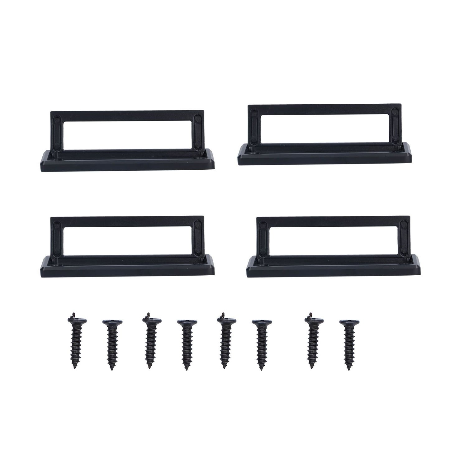 Door Drawer Handle Zinc Alloy Recessed Finger Pulls for Sliding Cabinets Drawers Doors V1294-YM0523-3114210123411