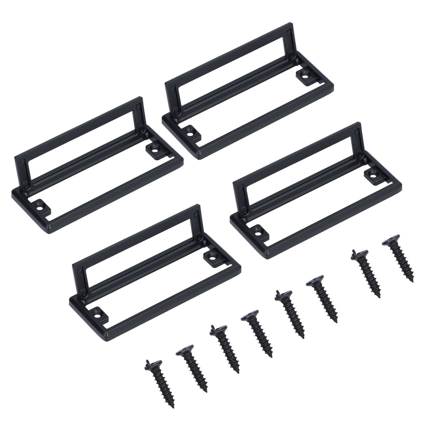 Door Drawer Handle Zinc Alloy Recessed Finger Pulls for Sliding Cabinets Drawers Doors V1294-YM0523-3114210123411