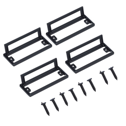 Door Drawer Handle Zinc Alloy Recessed Finger Pulls for Sliding Cabinets Drawers Doors V1294-YM0523-3114210123411
