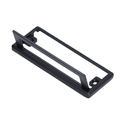 Door Drawer Handle Zinc Alloy Recessed Finger Pulls for Sliding Cabinets Drawers Doors V1294-YM0523-3114210123411