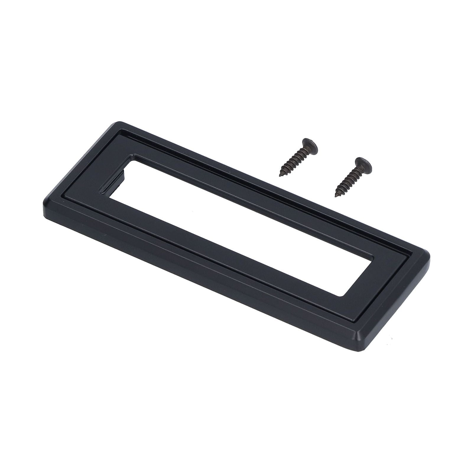 Door Drawer Handle Zinc Alloy Recessed Finger Pulls for Sliding Cabinets Drawers Doors V1294-YM0523-3114210123411