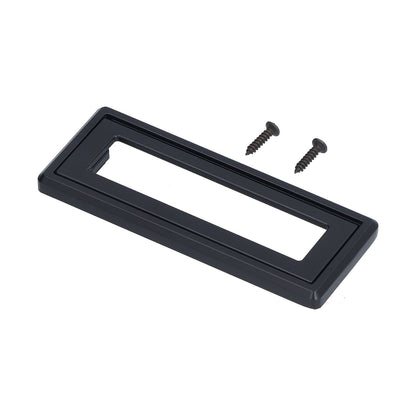 Door Drawer Handle Zinc Alloy Recessed Finger Pulls for Sliding Cabinets Drawers Doors V1294-YM0523-3114210123411
