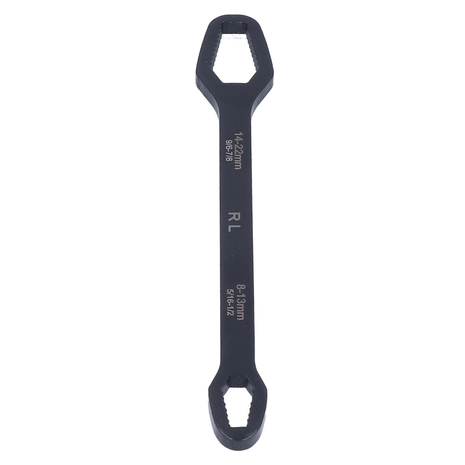 Multifunctional Self Tightening Universal Wrench 8-22mm High Hardness Double Ended WrenchBlack V1294-YM0523-3114210123911