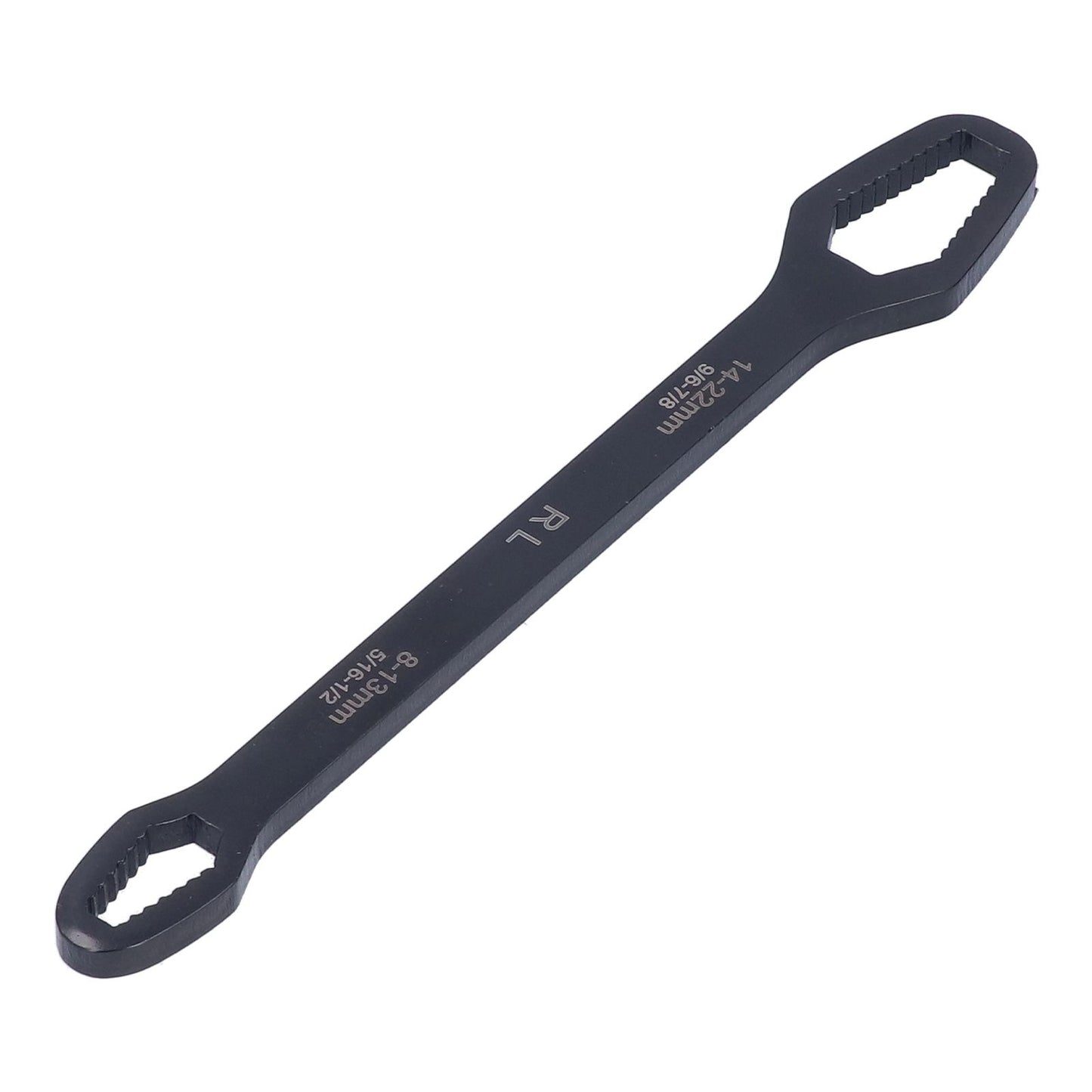 Multifunctional Self Tightening Universal Wrench 8-22mm High Hardness Double Ended WrenchBlack V1294-YM0523-3114210123911