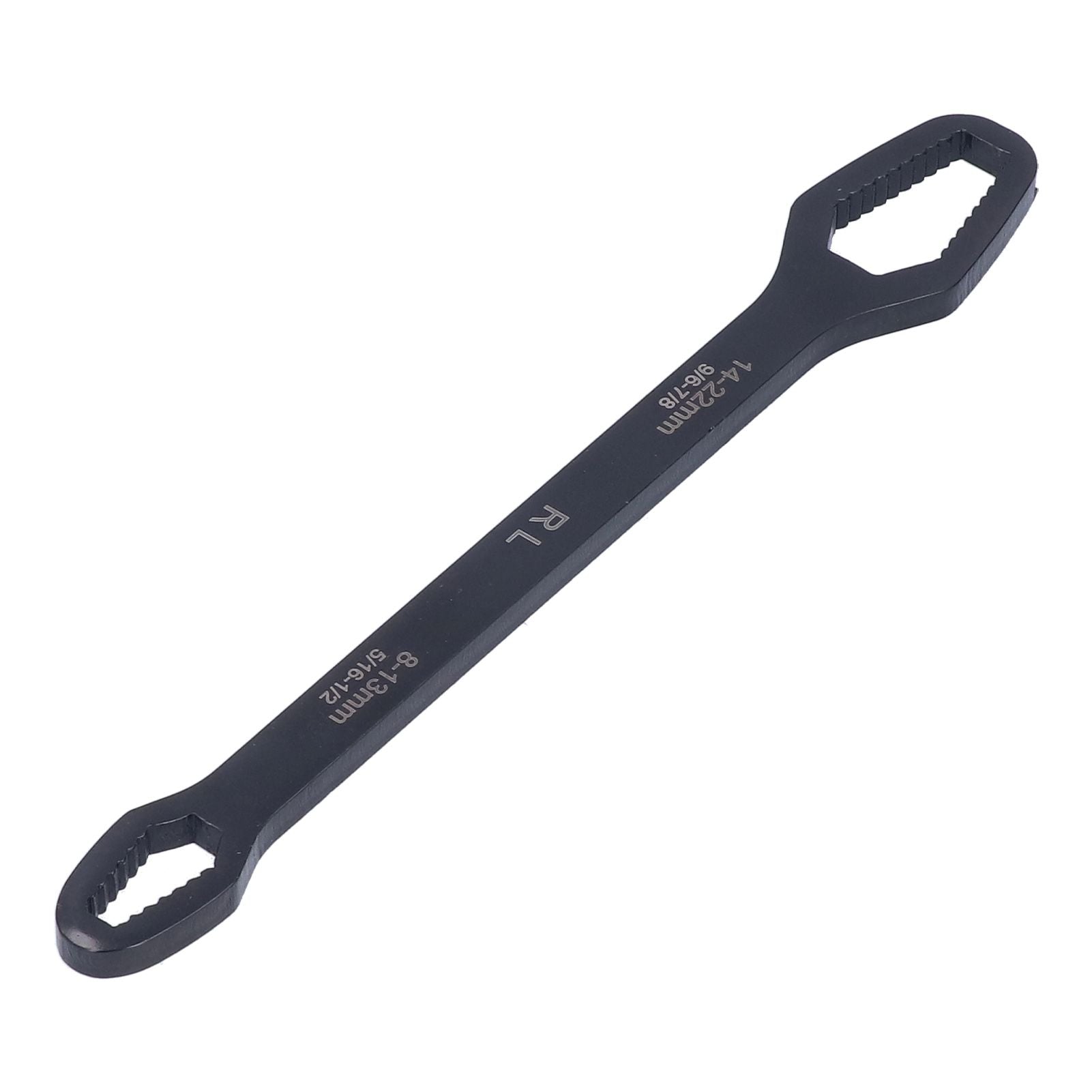 Multifunctional Self Tightening Universal Wrench 8-22mm High Hardness Double Ended WrenchBlack V1294-YM0523-3114210123911