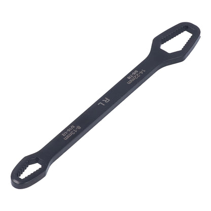 Multifunctional Self Tightening Universal Wrench 8-22mm High Hardness Double Ended WrenchBlack V1294-YM0523-3114210123911