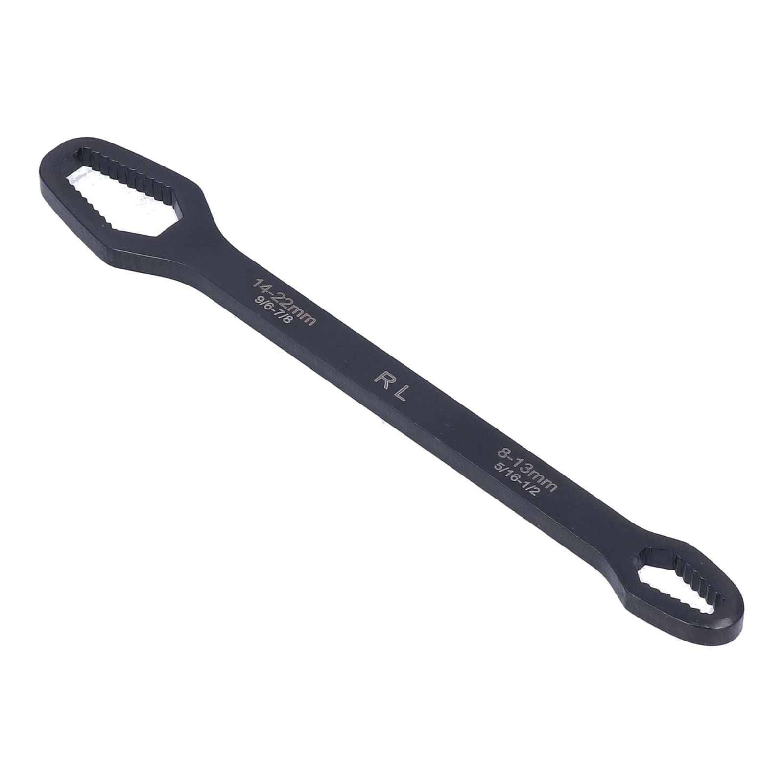 Multifunctional Self Tightening Universal Wrench 8-22mm High Hardness Double Ended WrenchBlack V1294-YM0523-3114210123911