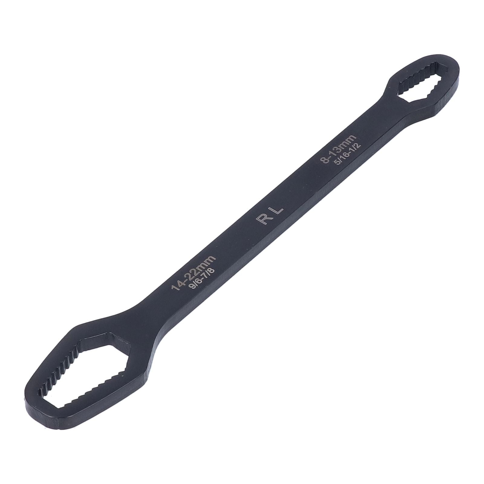 Multifunctional Self Tightening Universal Wrench 8-22mm High Hardness Double Ended WrenchBlack V1294-YM0523-3114210123911