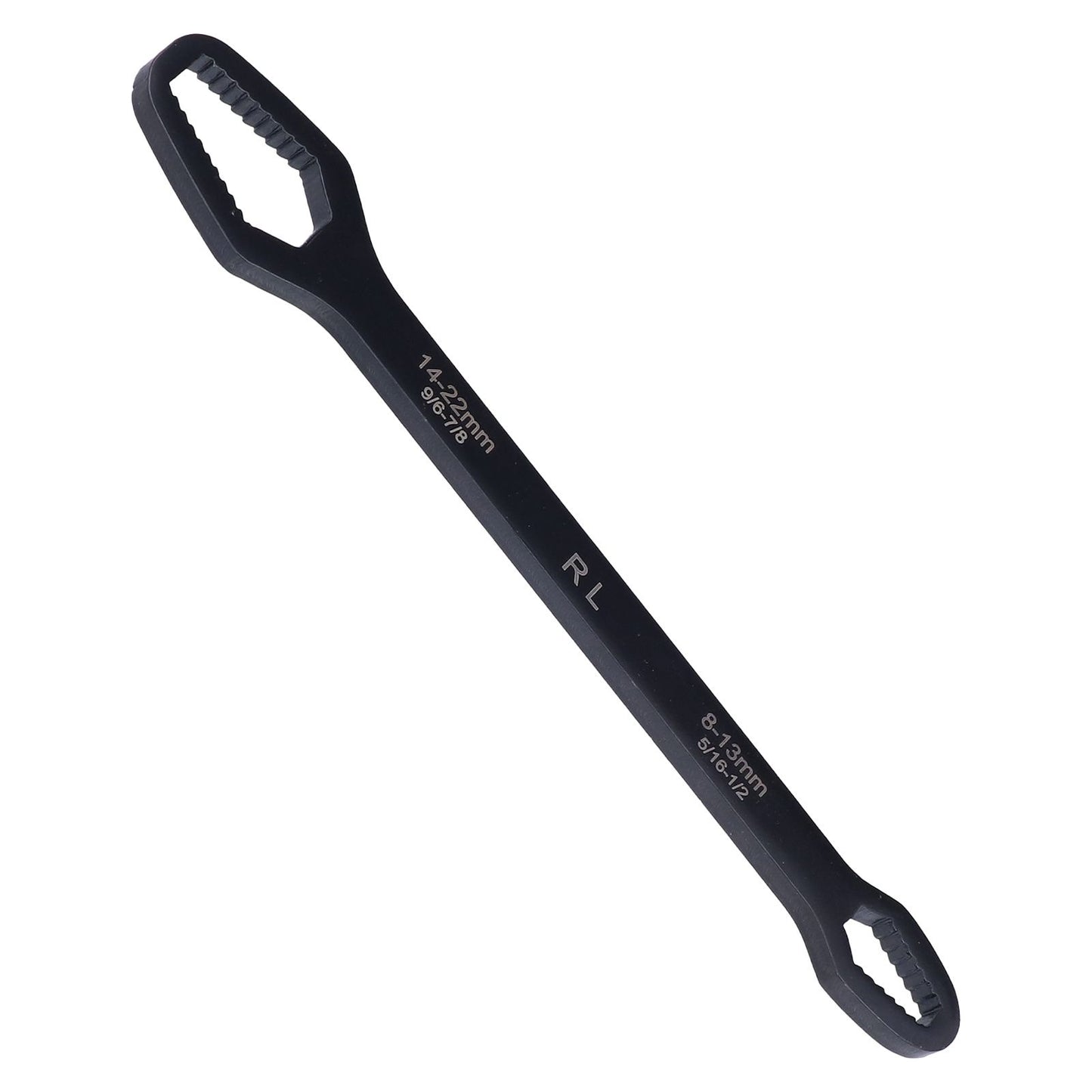 Multifunctional Self Tightening Universal Wrench 8-22mm High Hardness Double Ended WrenchBlack V1294-YM0523-3114210123911