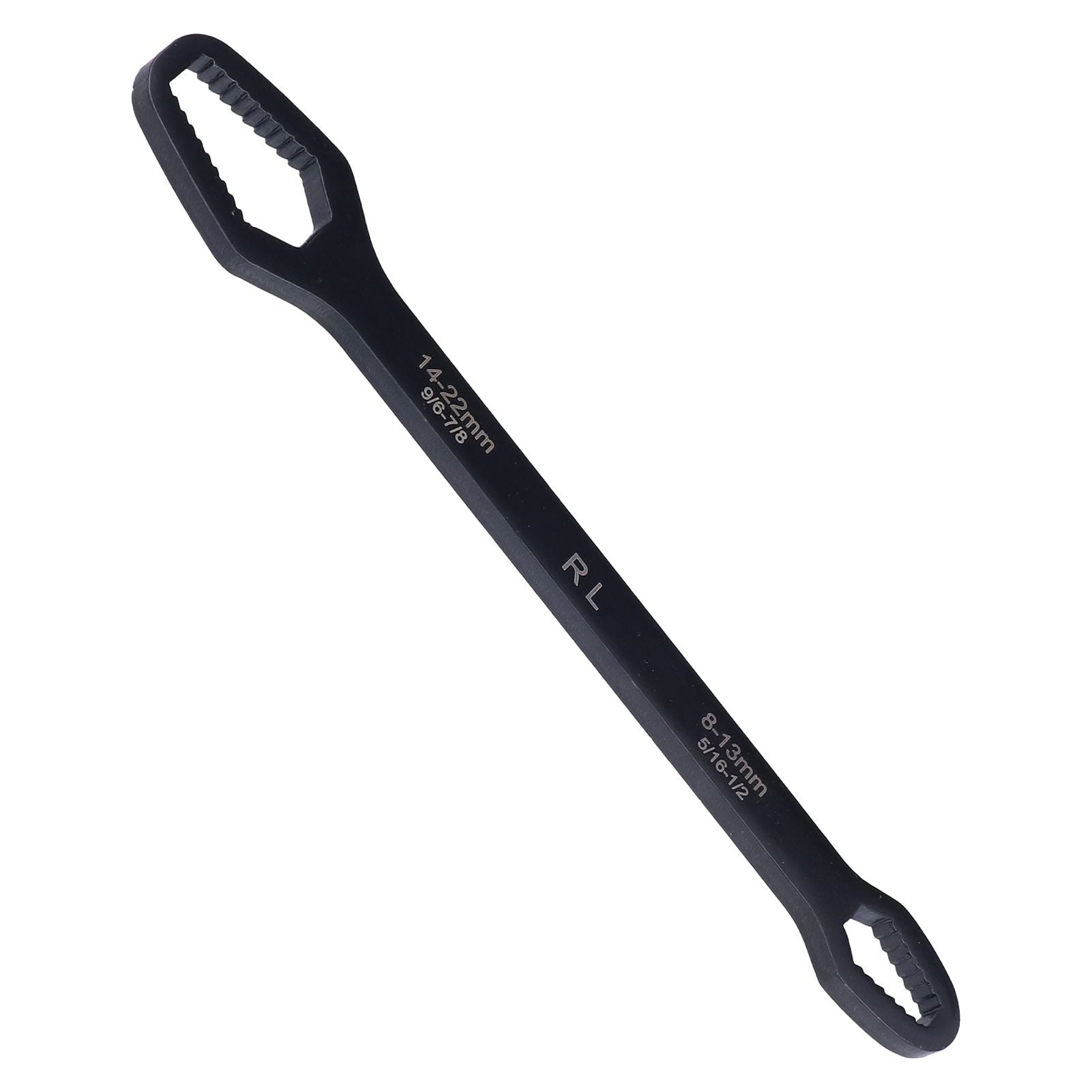 Multifunctional Self Tightening Universal Wrench 8-22mm High Hardness Double Ended WrenchBlack V1294-YM0523-3114210123911