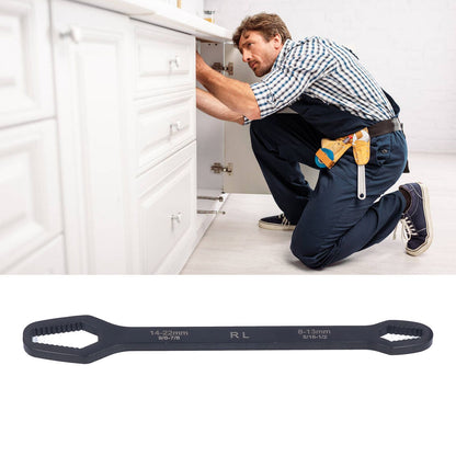 Multifunctional Self Tightening Universal Wrench 8-22mm High Hardness Double Ended WrenchBlack V1294-YM0523-3114210123911