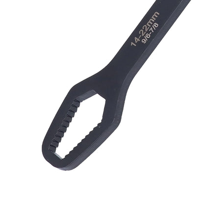 Multifunctional Self Tightening Universal Wrench 8-22mm High Hardness Double Ended WrenchBlack V1294-YM0523-3114210123911