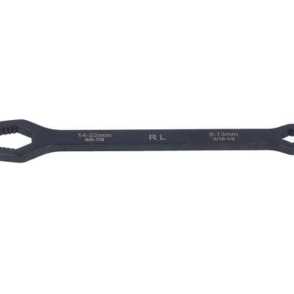 Multifunctional Self Tightening Universal Wrench 8-22mm High Hardness Double Ended WrenchBlack V1294-YM0523-3114210123911