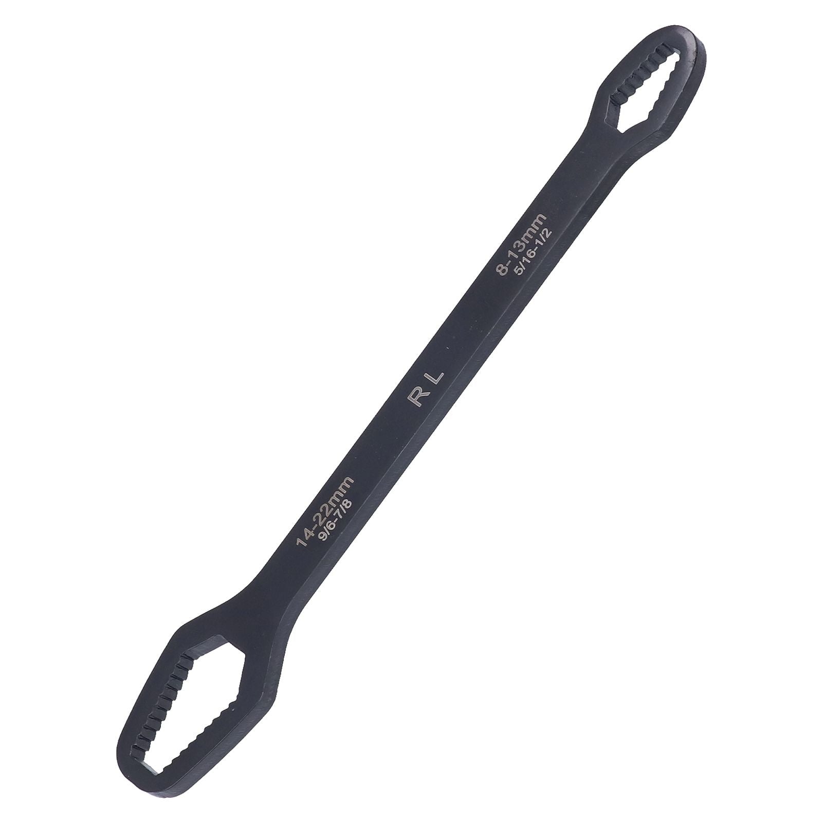 Multifunctional Self Tightening Universal Wrench 8-22mm High Hardness Double Ended WrenchBlack V1294-YM0523-3114210123911