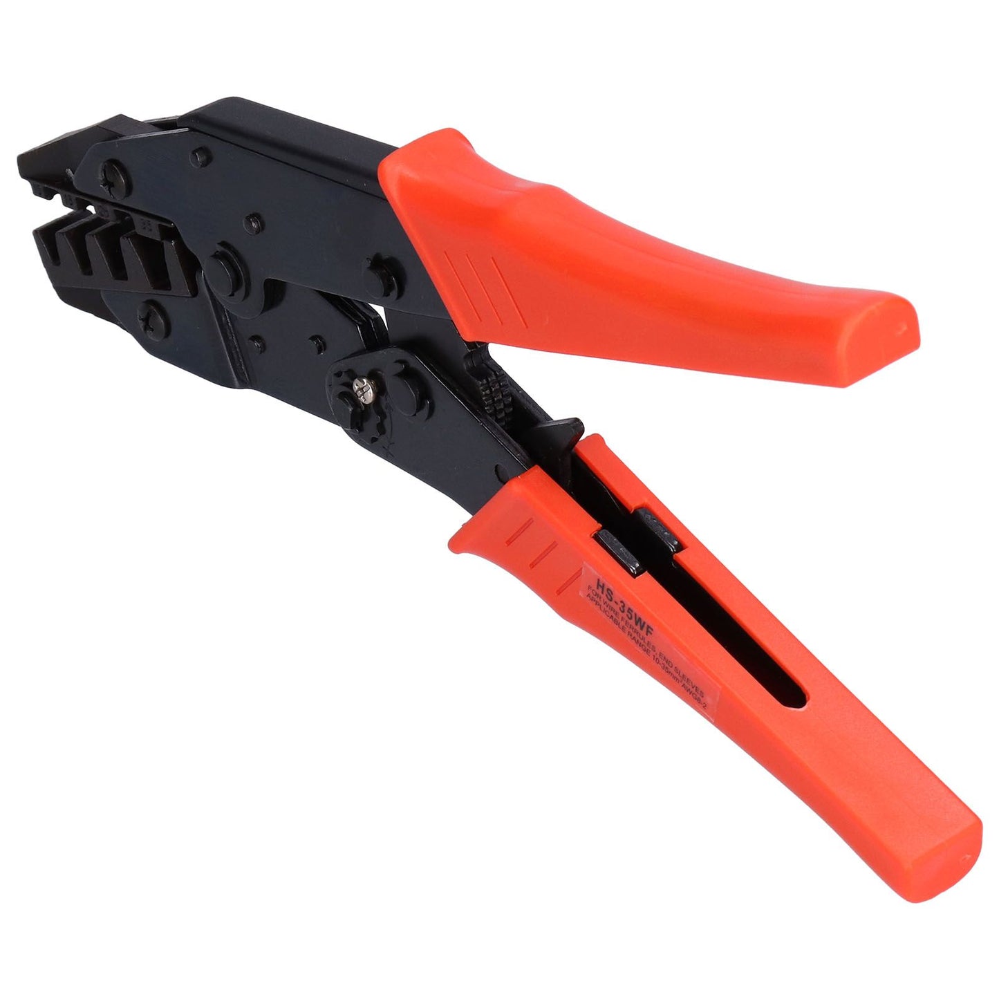 HS-35WF Wire Terminal Crimper Tool Cold Pressing Insulated Terminal Crimper for Home Decoration Wiring V1294-YM0523-3114210128311