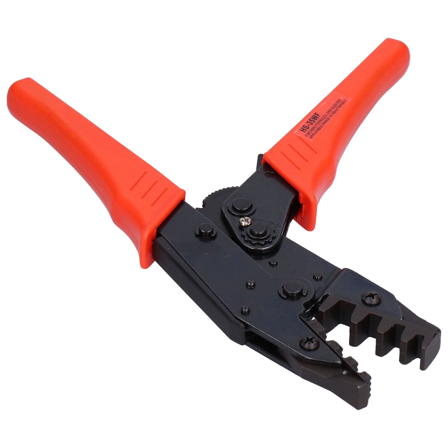 HS-35WF Wire Terminal Crimper Tool Cold Pressing Insulated Terminal Crimper for Home Decoration Wiring V1294-YM0523-3114210128311