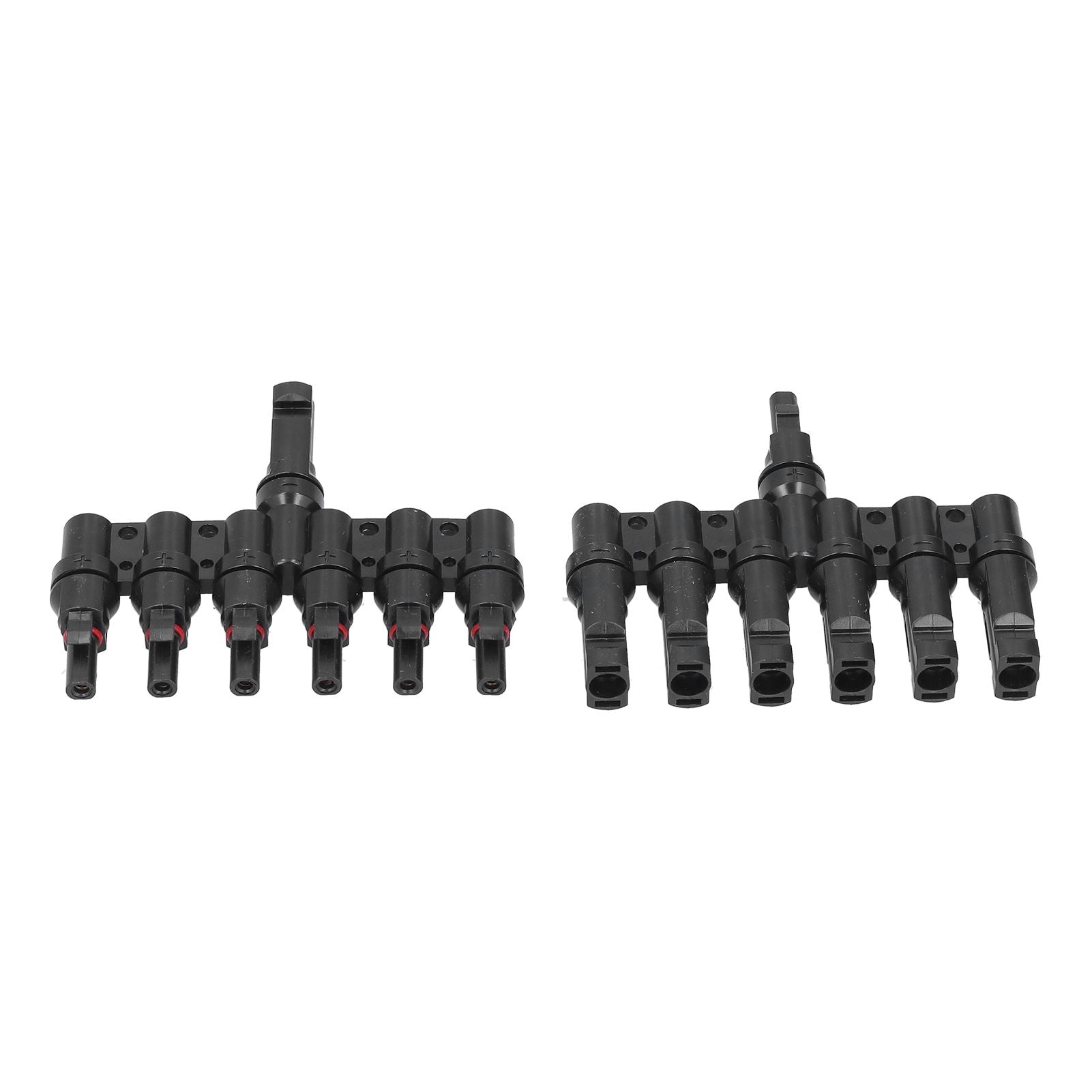 1 to 6 Branch Connector 6 Way Solar Panel Branch Connector Waterproof Male Female Cable Connector V1294-YM0523-3114210129311