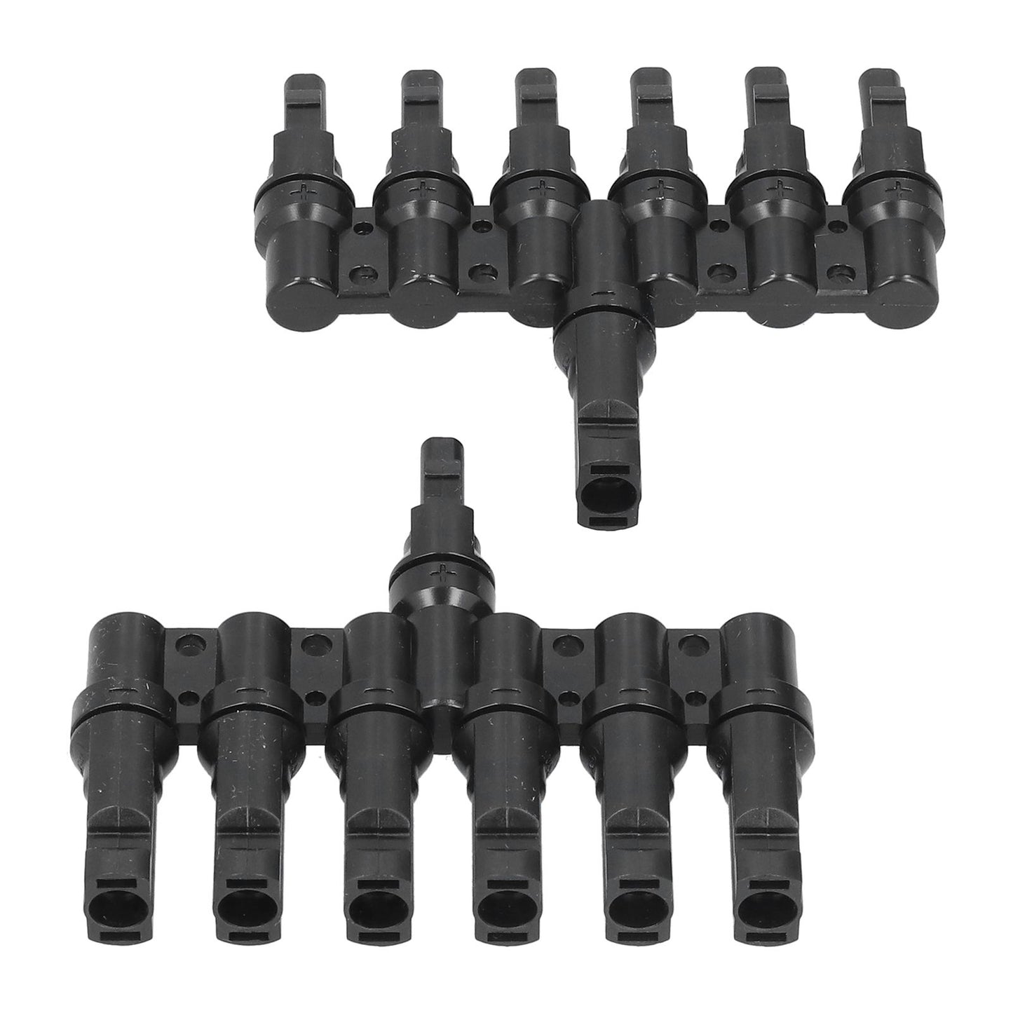 1 to 6 Branch Connector 6 Way Solar Panel Branch Connector Waterproof Male Female Cable Connector V1294-YM0523-3114210129311