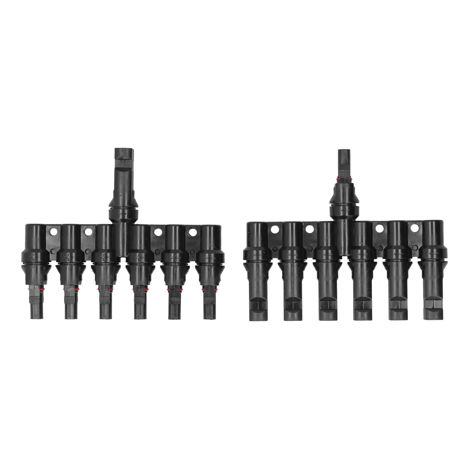 1 to 6 Branch Connector 6 Way Solar Panel Branch Connector Waterproof Male Female Cable Connector V1294-YM0523-3114210129311