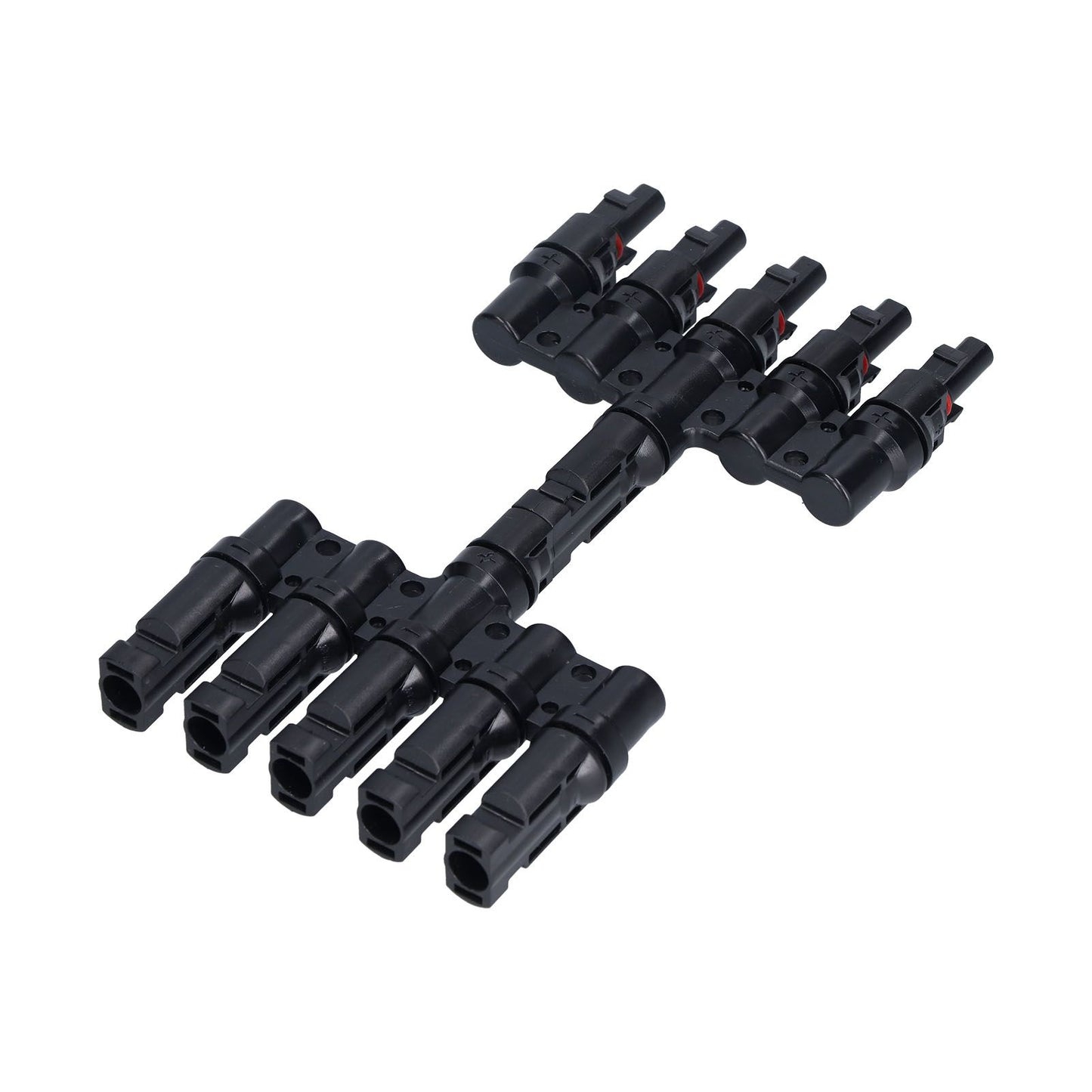 1 to 5 Branch Connector 5 Way Solar Panel Cable Branch Connector IP67 Waterproof Male Female Connector V1294-YM0523-3114210129411