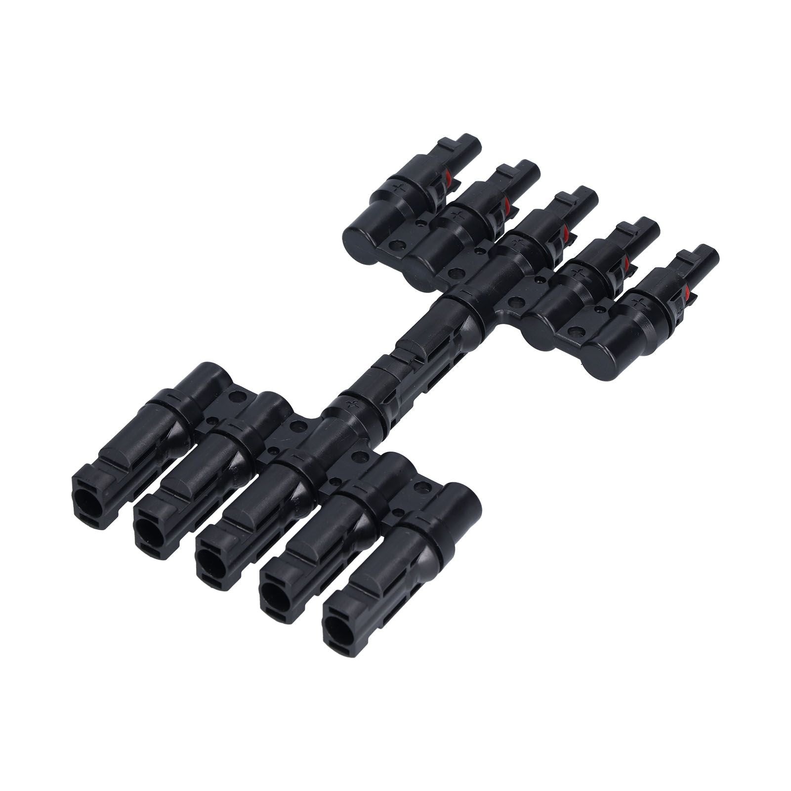 1 to 5 Branch Connector 5 Way Solar Panel Cable Branch Connector IP67 Waterproof Male Female Connector V1294-YM0523-3114210129411