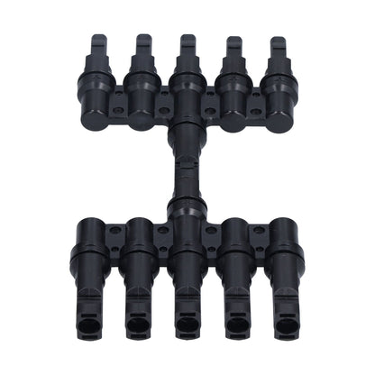 1 to 5 Branch Connector 5 Way Solar Panel Cable Branch Connector IP67 Waterproof Male Female Connector V1294-YM0523-3114210129411