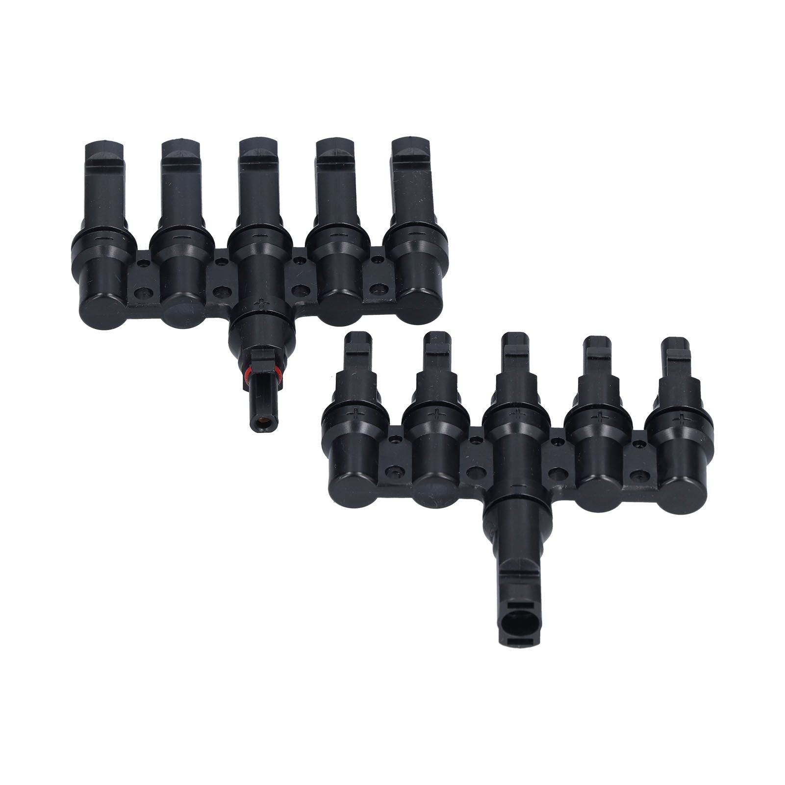 1 to 5 Branch Connector 5 Way Solar Panel Cable Branch Connector IP67 Waterproof Male Female Connector V1294-YM0523-3114210129411