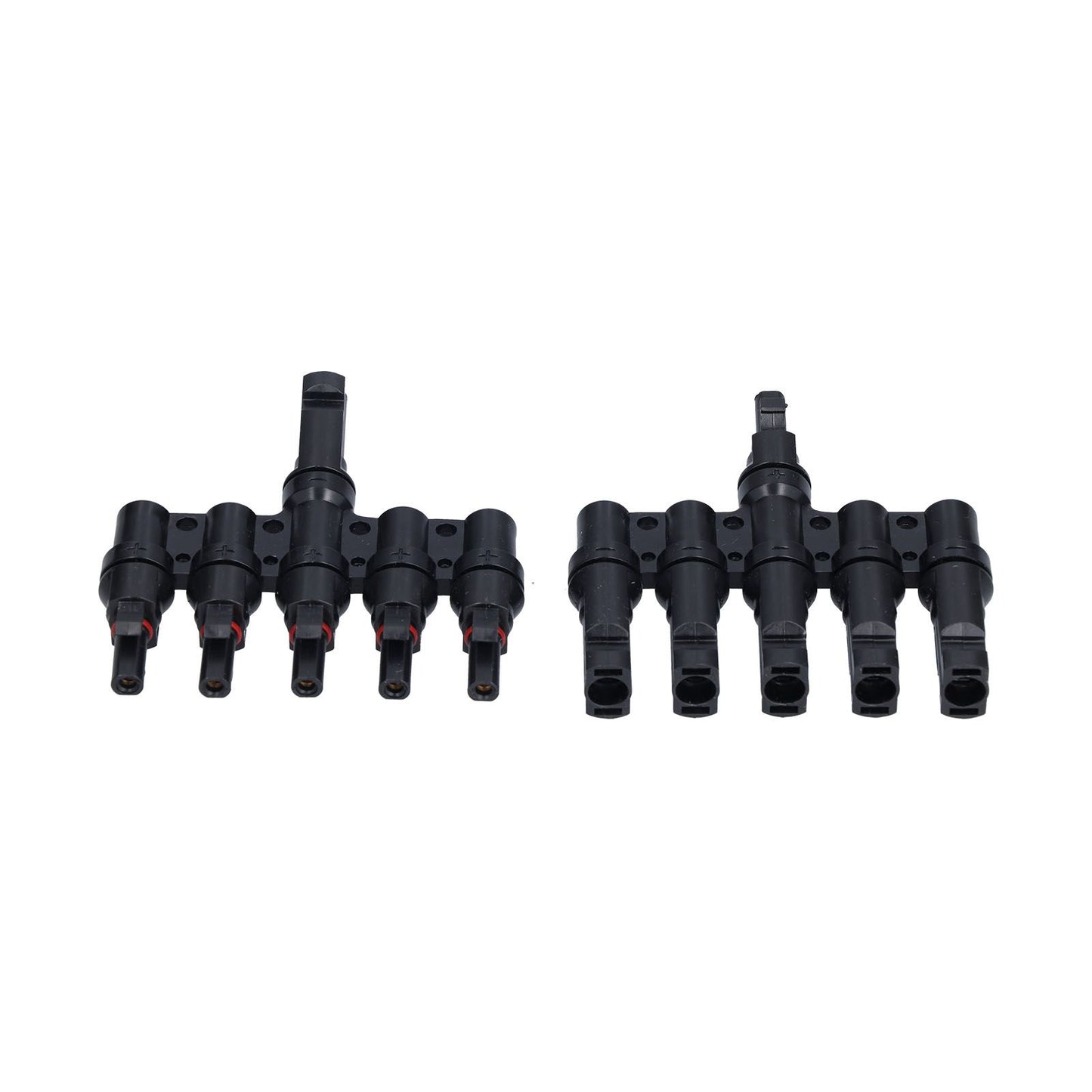 1 to 5 Branch Connector 5 Way Solar Panel Cable Branch Connector IP67 Waterproof Male Female Connector V1294-YM0523-3114210129411