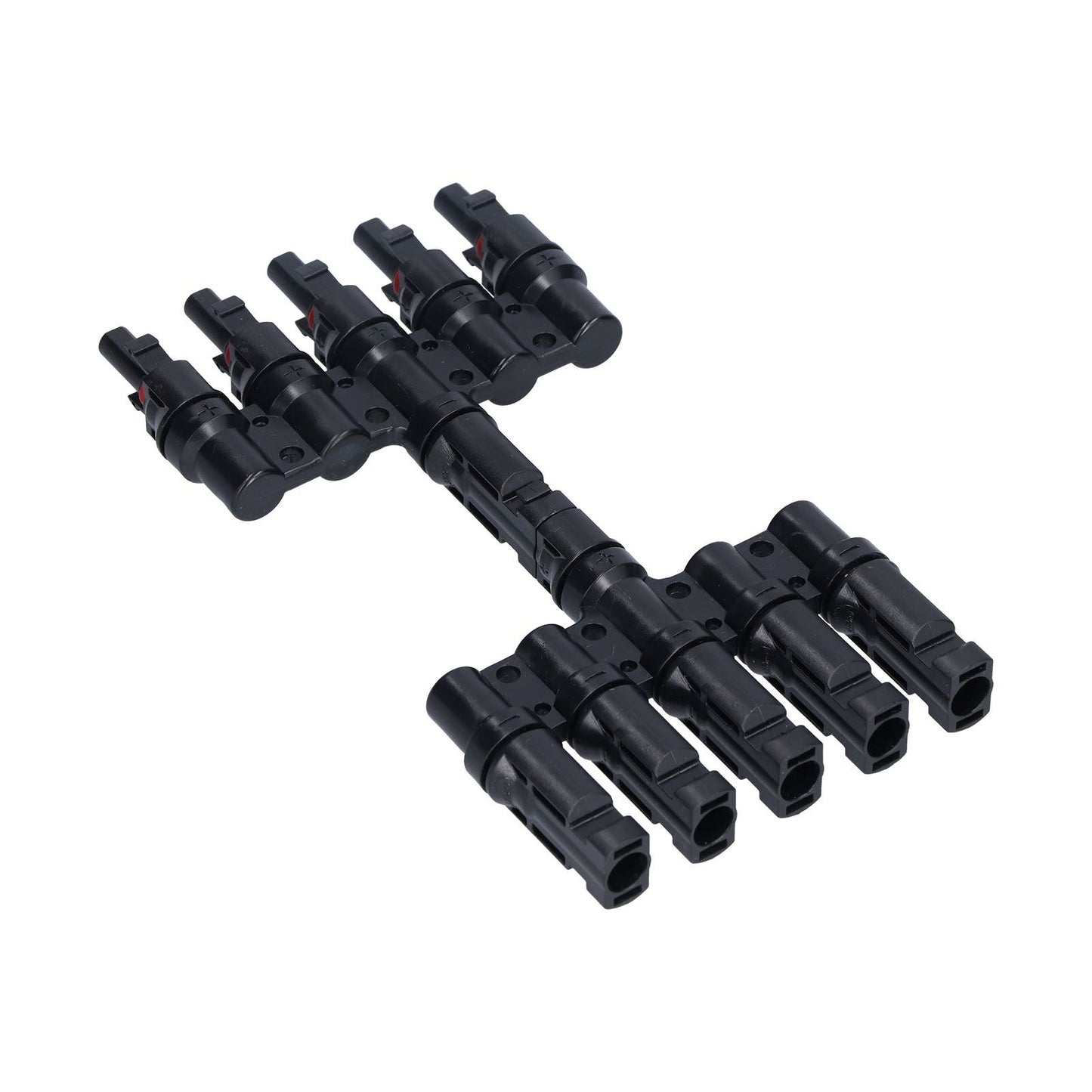 1 to 5 Branch Connector 5 Way Solar Panel Cable Branch Connector IP67 Waterproof Male Female Connector V1294-YM0523-3114210129411