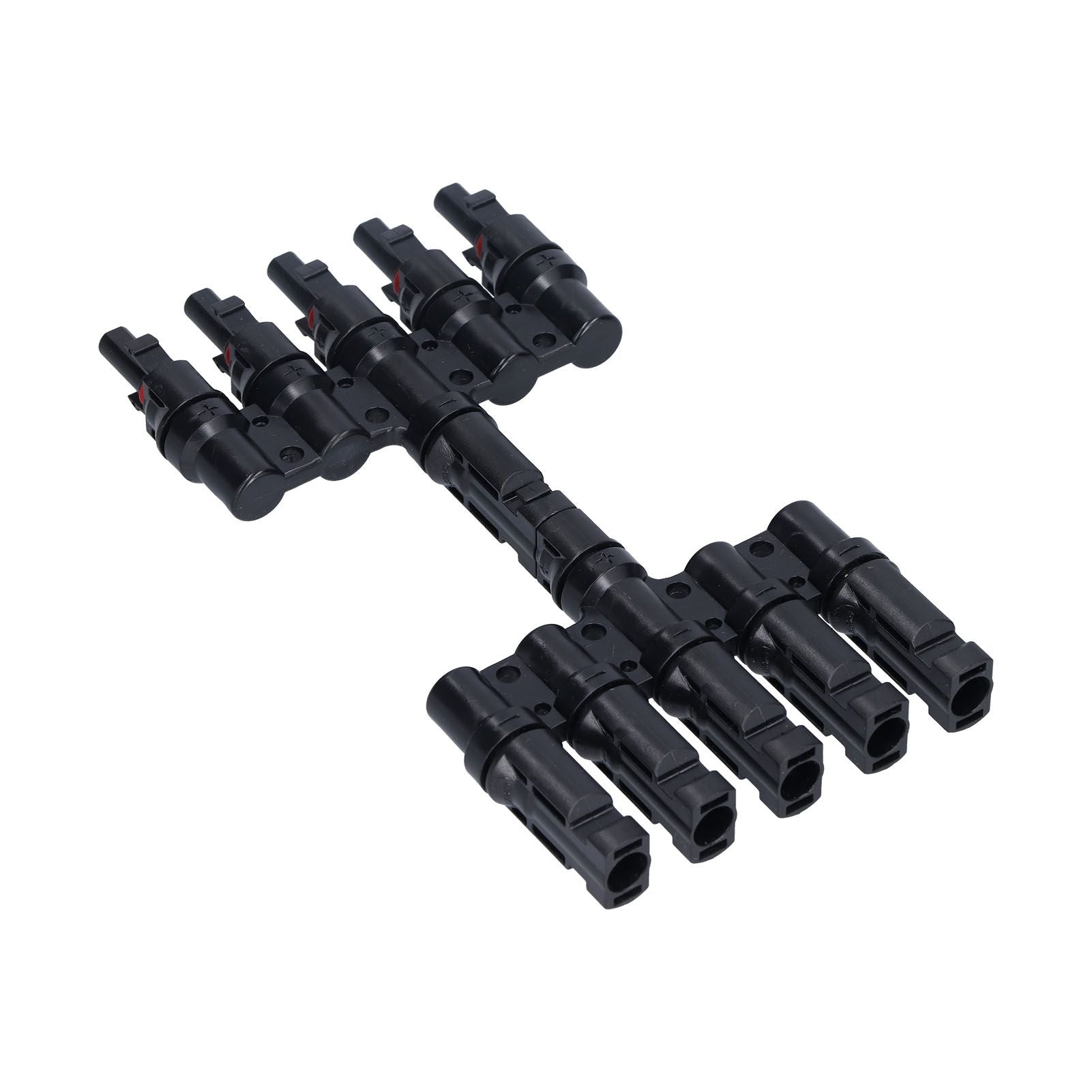 1 to 5 Branch Connector 5 Way Solar Panel Cable Branch Connector IP67 Waterproof Male Female Connector V1294-YM0523-3114210129411